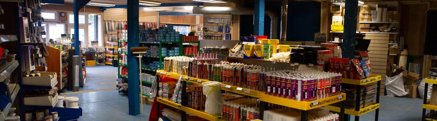 Inside of Ilkeston Ply shop